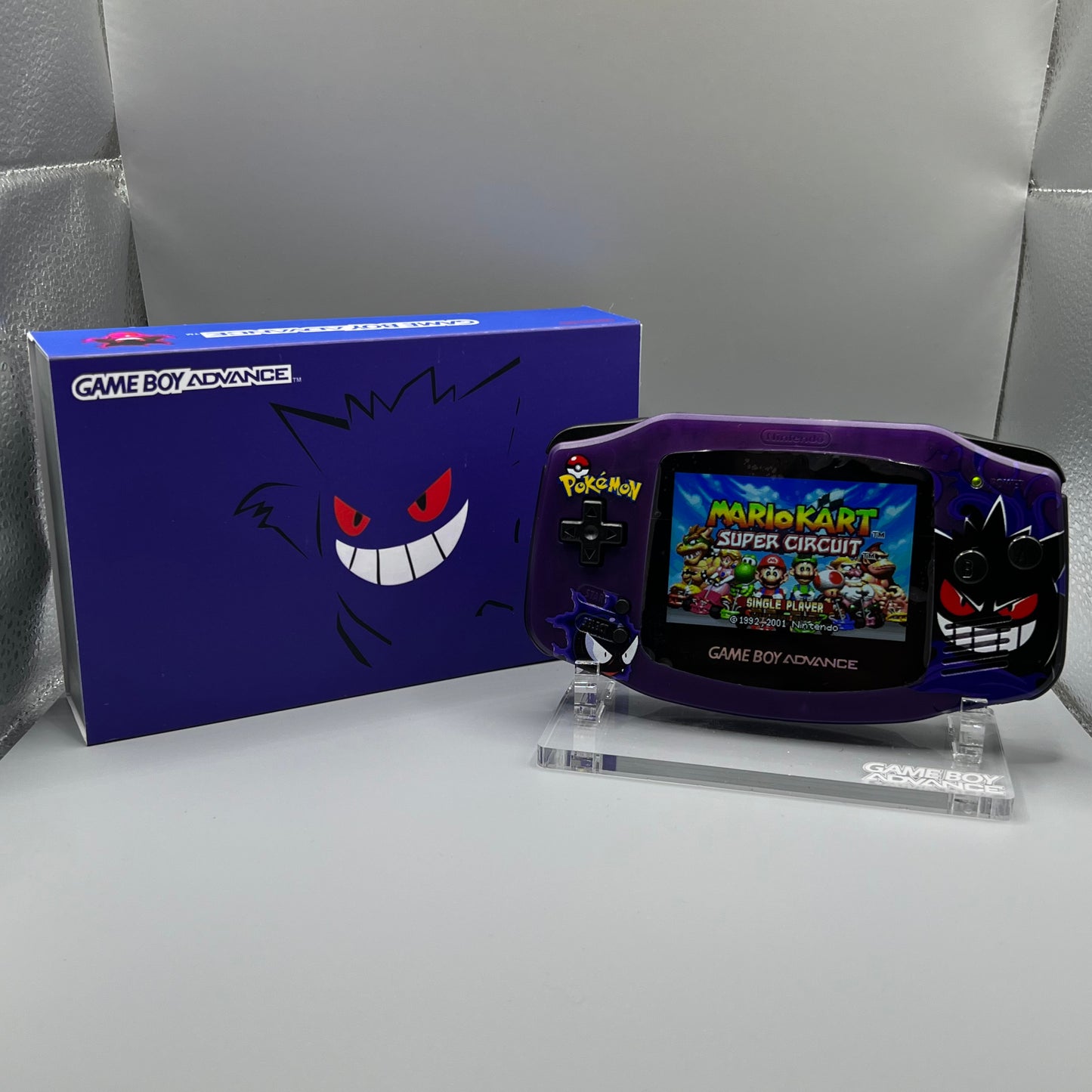 Gengar Themed Game Boy Advance Console