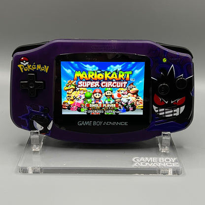 Gengar Themed Game Boy Advance Console